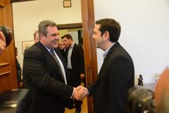 Συνάντηση Καμμένου-Τσίπρα