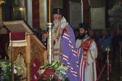 Η δεύτερη Ακολουθία των Χαιρετισμών της Θεοτόκου, στον Μητροπολιτικό Ιερό Ναό Αγίου Βασιλείου Τριπόλεως