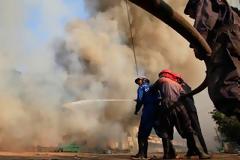 32 νεκροί από την πυρκαγιά σε καταυλισμό προσφύγων στη Ταϊλάνδη