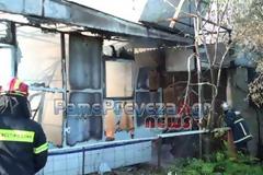 Πρέβεζα: Στις φλόγες λυόμενο στην Παργινόσκαλα