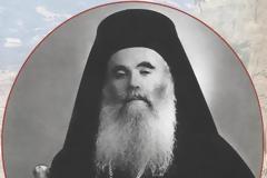 2873 - Ο Καθηγούμενος της Ι. Μ. Σίμωνος Πέτρας Γέροντας Ελισαίος για τον  Αγιορείτη Μητροπολίτη Τρίκκης και Σταγών Διονύσιο