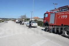 Tροχαίο επί της Εθνικής Οδού Πύργου-Πατρών