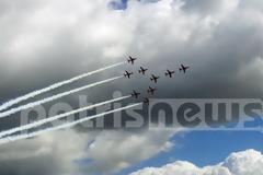 «Ζωγράφισαν» στον ηλειακό ουρανό οι «Red Arrows»!