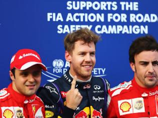 Φωτογραφία για GP Μαλαισίας - QP: Vettel και με βροχή, σούπερ η Ferrari!