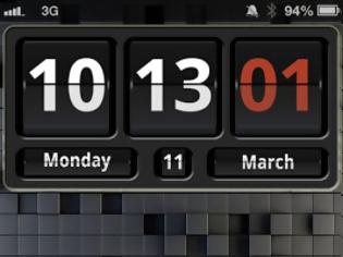 Φωτογραφία για Flip Clock for Notification Center: Cydia addons new