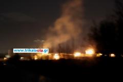 Εντυπωσιακές ελεγχόμενες εκρήξεις χειροβομβίδων στις φυλακές Τρικάλων απόψε