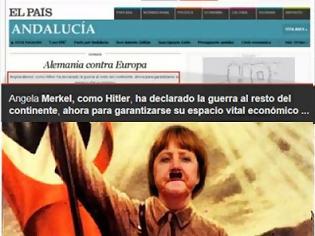 Φωτογραφία για Aπέσυραν άρον-άρον άρθρο που συνέκρινε την Μέρκελ με τον Χίτλερ