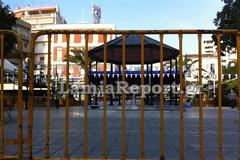Αστυνομοκρατούμενη και σιδερόφραχτη η παρέλαση στη Λαμία