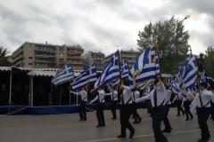 Άρχισε η παρέλαση στη Θεσσαλονίκη - Δείτε την εξέδρα των επισήμων