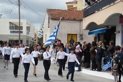 Επιτυχής η παρέλαση στην Παστίδα Ρόδου