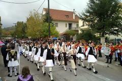 Χωρίς παρατράγουδα οι εκδηλώσεις της 25ης Μαρτίου στην Ευρυτανία [Video]