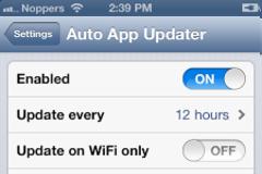 Auto App Updater : Cydia tweak new