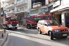 Μεγάλη φωτιά σε εξέλιξη στο κέντρο της Καλαμάτας