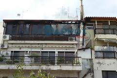 Βίντεο από τη φωτιά στο διαμέρισμα στην Καλαμάτα