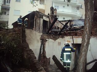 Φωτογραφία για Πυρκαγιά κατέστρεψε ολοσχερώς μονοκατοικία στο κέντρο της Κατερίνης