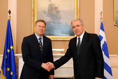 Επίσκεψη Περιφερειάρχη Αττικής Γιάννη Σγουρού στον Υπουργό Εξωτερικών