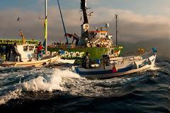 Ξεκίνησε η περιοδεία του πλοίου της Greenpeace για ζωντανές θάλασσες!