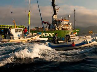 Φωτογραφία για Ξεκίνησε η περιοδεία του πλοίου της Greenpeace για ζωντανές θάλασσες!