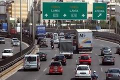 Κανονικά η κυκλοφορία στην άνοδο της εθνικής οδού