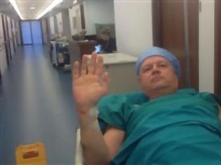 Φωτογραφία για Ο Ακης Τσελέντης τραυματίστηκε! Λίγο πριν το χειρουργείο...