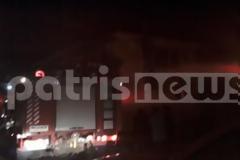 Ηλεία: Σοβαρές ζημιές από πυρκαγιά σε μονοκατοικία στον Κακόβατο