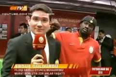 Τα πάνδεινα πέρασε για να του πάρει συνέντευξη!