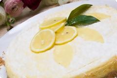 Cheesecake ψητό με λεμόνι