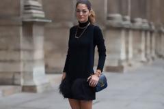 Street Style: Total black look