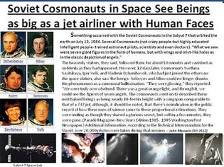 Φωτογραφία για Οι κοσμοναύτες του Σαλιούτ 7 είδαν ”7 αγγέλους” στο διάστημα!!!