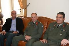 Συνάντηση γνωριμίας Αντιπεριφερειάρχη – Διοικητή V Μεραρχίας Κρητών