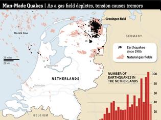 Φωτογραφία για Οι εξορύξεις φυσικού αερίου μετατρέπουν την βόρειο Ολλανδία σε σεισμογενή περιοχή