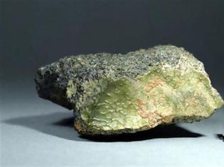Φωτογραφία για Πράσινη πέτρα ίσως είναι ο πρώτος μετεωρίτης από τον Ερμή