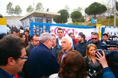 Κοντά στους σπουδαστές του ΤΕΙ Καβάλας ο Τ. Κουίκ