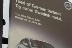 H Volvo «χτυπάει» με διαφήμιση τους Γερμανούς!