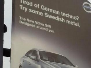 Φωτογραφία για H Volvo «χτυπάει» με διαφήμιση τους Γερμανούς!