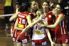 Πρώτος τίτλος για τα κορίτσια του Ολυμπιακού στο βόλεϊ