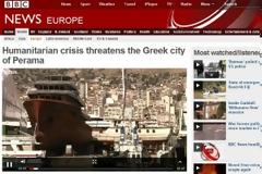 BBC: Η κρίση στην Ελλάδα απειλεί το Πέραμα