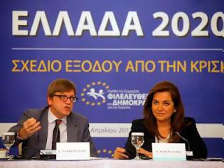 Φωτογραφία για «Ελλάδα 2020»: Οι προτάσεις Ντόρας για ανάπτυξη και θέσεις εργασίας