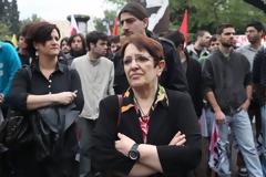 Περιοδεία της Α. Παπαρήγα στην Κοζάνη