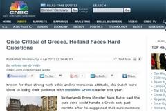 CNBC: Οι Ολλανδοί που επέκριναν τους Έλληνες, τώρα βρίσκονται στη θέση τους