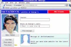 Αν το facebook είχε ανακαλυφθεί το 1990, θα έμοιαζε...