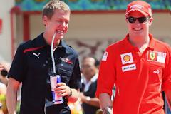 Ο Vettel, ο Raikkonen και το... badminton!