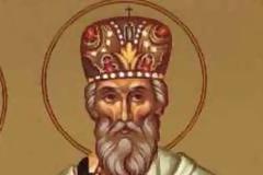 Εορτή του Αγίου Ευτυχίου, του Πατριάρχου Κωνσταντινουπόλεως