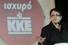 Όποια κυβέρνηση κι αν προκύψει δεν θα κάνει τίποτα για το λαό, είπε η Αλ.Παπαρήγα