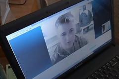 Είδε την γέννηση του γιού του μέσω Skype!