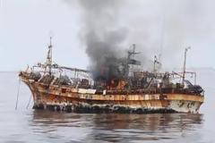 »Πύρ κατα ριπάς» στο πλοίο-φάντασμα του ιαπωνικού τσουνάμι
