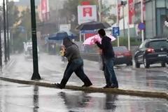 Βροχές και πτώση της θερμοκρασίας