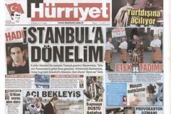 Ηürriyet: «Aς επιστρέψουμε στην Κωνσταντινούπολη»