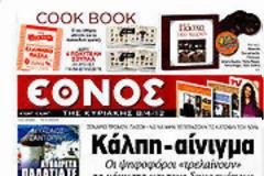 Eπισκόπηση Κυριακάτικου Τύπου 8-4-2012