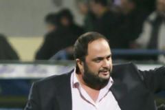 Στα αποδυτήρια ο Μαρινάκης!